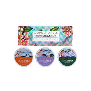 Organic Lip Balm (Set of 3)